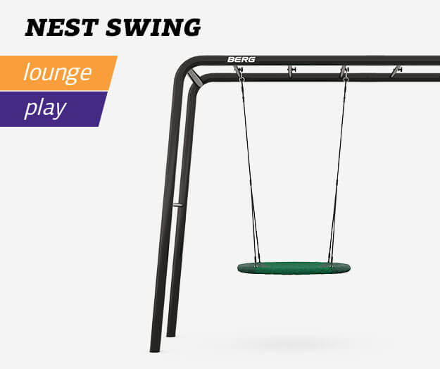 εξοπλισμος παιδοτοπου Berg Playbase αξεσουαρ Nest Swing