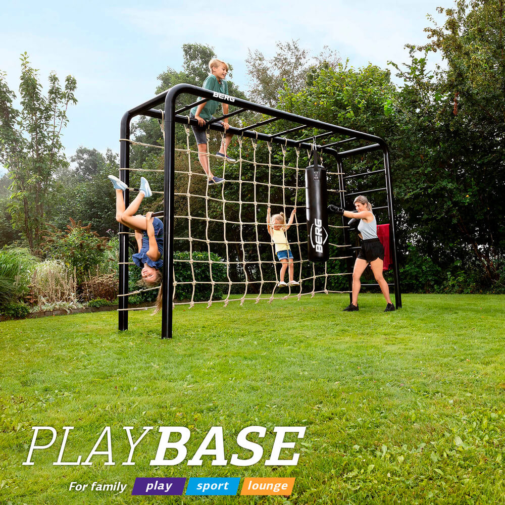 οικογενειακό παιχνίδι κήπου εξωτερικού χώρου σύστημα παιδικής χαράς Berg Playbase αξεσουάρ Climbing Net Large