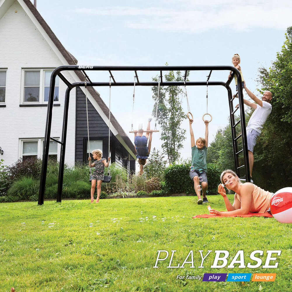 οικογενειακό παιχνίδι κήπου εξωτερικού χώρου σύστημα παιδικής χαράς Berg Playbase αξεσουάρ Rubber Swing Seat