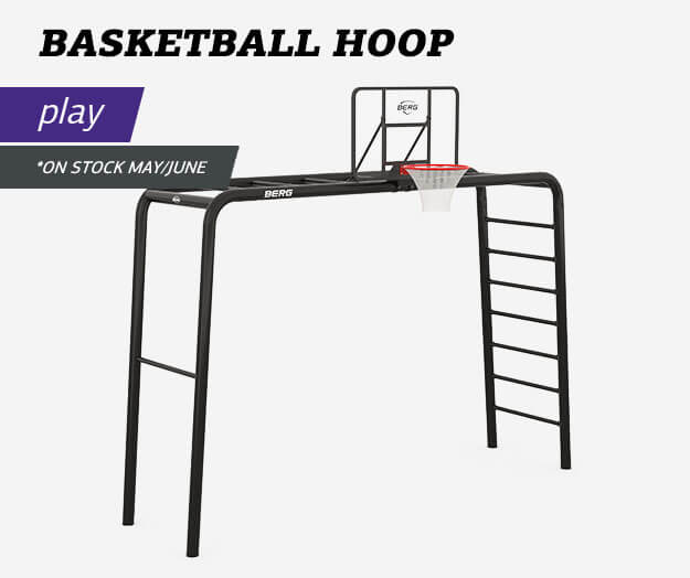 οικογενειακό παιχνίδι κήπου εξωτερικού χώρου σύστημα παιδικής χαράς Berg Playbase αξεσουαρ Basketball Hoop