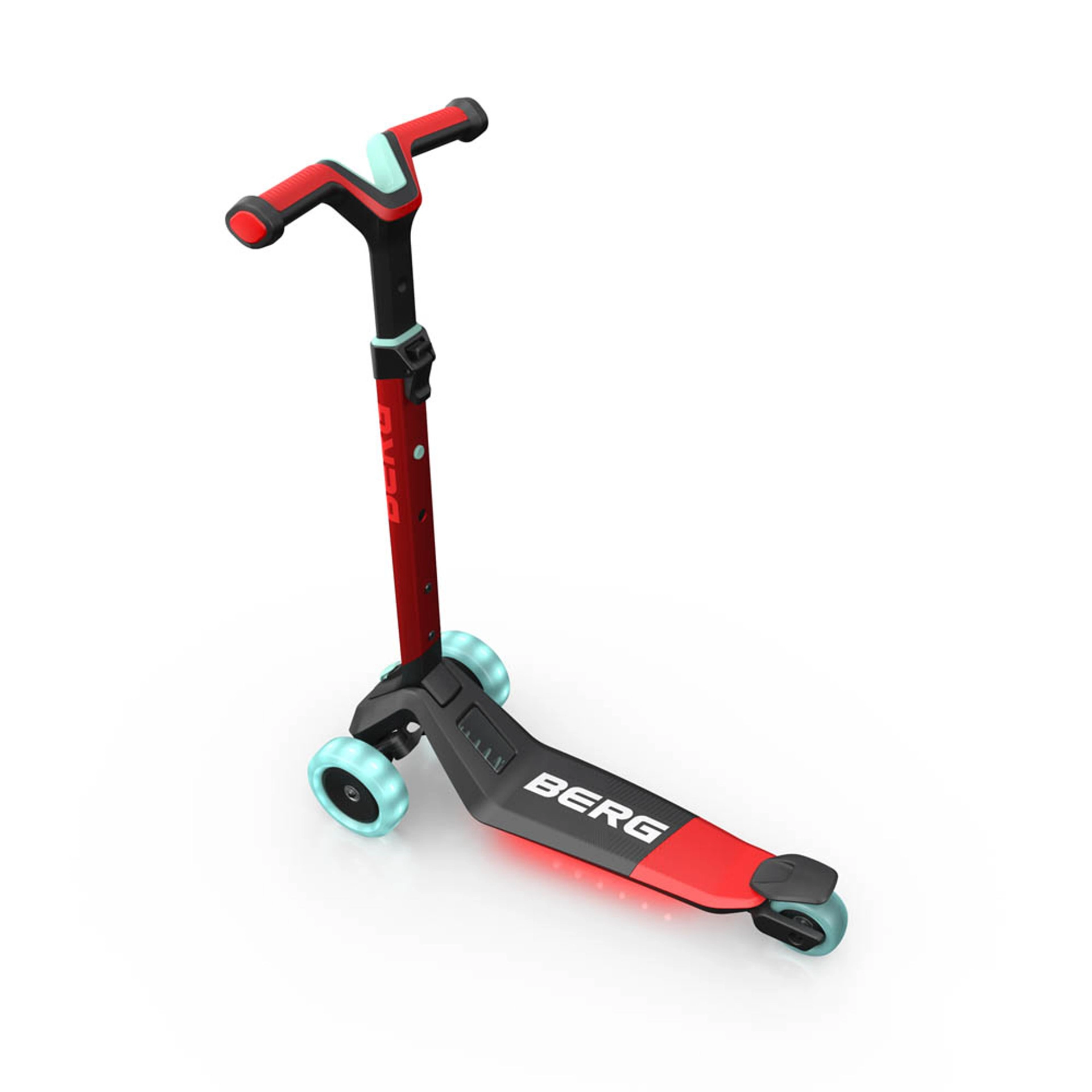 Berg Nexo Foldable Lights Led Deck Scooter Red 2 113